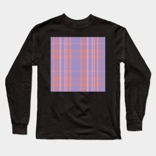 Spring Aesthetic Conall 1 Hand Drawn Textured Plaid Pattern Long Sleeve T-Shirt